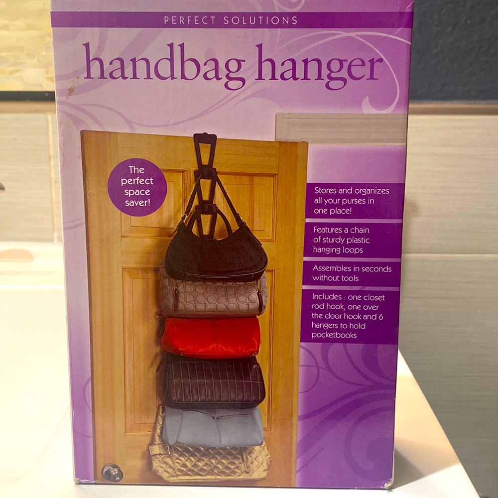 Handbag hanger Color:black